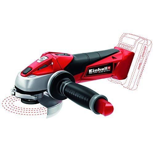  Einhell TE-AG Power X-Change 18-Volt Cordless 4.5-Inch, 8500 RPM Angle Grinder/Cutoff Tool for Grinding and Cutting, Tool Only (Battery + Charger Not Included)