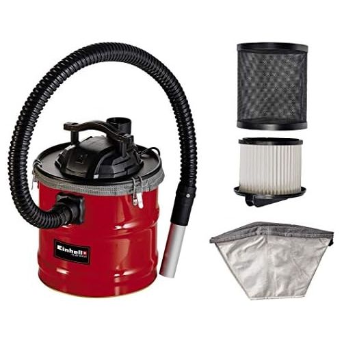  [아마존베스트]Einhell, Ash Vacuum Cleaner, TC-AV 1618 D (1,200 W, 18 L Collection Container with Quick Releases, Blowing Function, Metal Reinforced Suction Hose + Aluminium Suction Tube)