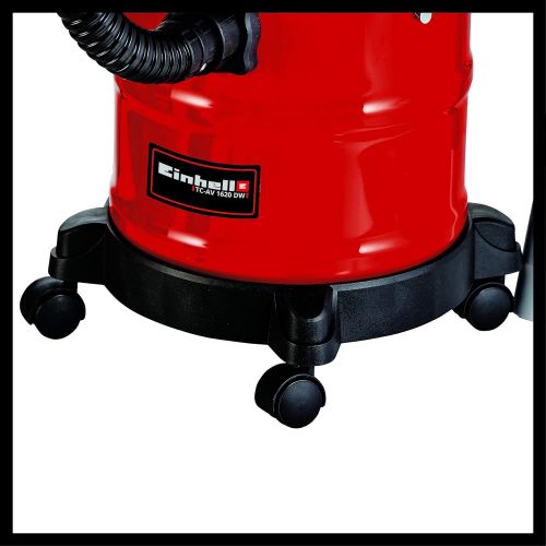  [아마존베스트]Einhell TC-AV 1620 DW Ash Vacuum Cleaner, 1,250 W, 165 mbar, 1.2 m Suction Hose, 20 l Collection Container, 2351665