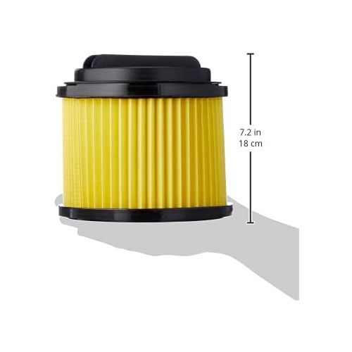  [아마존베스트]Einhell Grey Pleated Air Filter with Cap for Wet-Dry Vacuum Cleaners