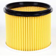 [아마존베스트]Einhell original pleated replacement filter with lid, suitable for Einhell wet and dry vacuum cleaners, for vacuuming