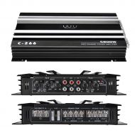 EIVOTOR Professional Powerful 5800 Watt 4 Channel 12V Car Stereo Amplifier Amp Audio Amplifiers Speaker Stereo High Power Amp For Car Auto Vehicle Support 4 Speakers 24 Ohm