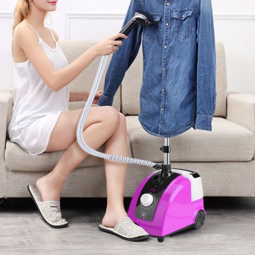  Ejoyous Garment Fabric Clothes Standing Steamer Wrinkle Remove Portable Home 110V US, Fabric Steamer Portable, Fabric Steamer