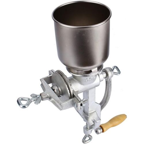  [아마존베스트]Ejoyous Hand Crank Grain Mill, Table Clamp Manual Corn Grain Grinder Cast Iron Mill Grinder for Grinding Nut Spice Wheat Coffee Home Kitchen Commercial Use