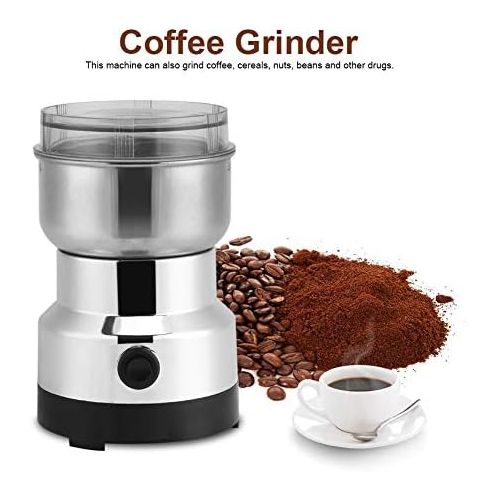  [아마존베스트]Ejoyous 220V Electric Coffee Grinder Coffee Grinder Electric Stainless Steel Grinding Coffee Beans Milling Machine for Home