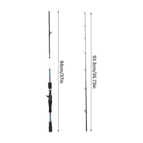  [아마존베스트]Ejoyous 6ft Fishing Rod Ultralight Spinning Rod High Density Carbon Material with Specially Designed Handle for Travel Camping River and Pond Fishing