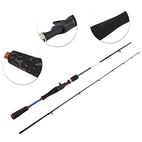  [아마존베스트]Ejoyous 6ft Fishing Rod Ultralight Spinning Rod High Density Carbon Material with Specially Designed Handle for Travel Camping River and Pond Fishing