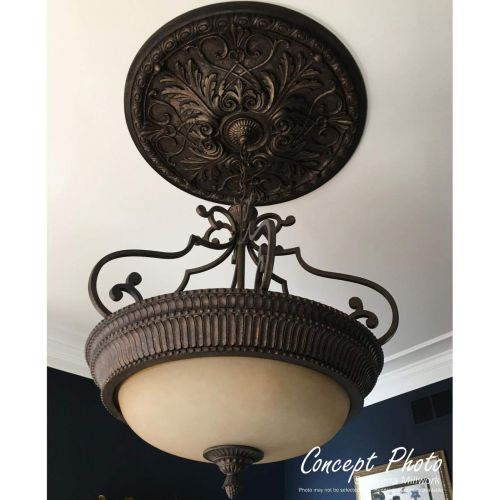  Ekena Millwork CM29HY 29 18-Inch OD Haylynn Ceiling Medallion