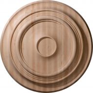 Ekena Millwork CMW16TRRO Ceiling Medallion, 16 OD x 1 18 P, Red Oak