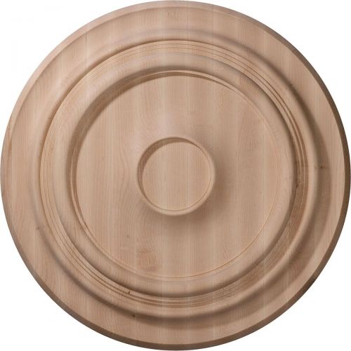  Ekena Millwork CMW16TRRO Ceiling Medallion, 16 OD x 1 18 P, Red Oak