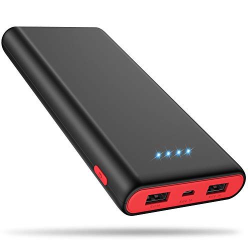  Ekrist Portable Charger Power Bank 25800mAh, Ultra-High Capacity Fast Phone Charging with Newest Intelligent Controlling IC, 2 USB Port External Cell Phone Battery Pack Compatible with iP