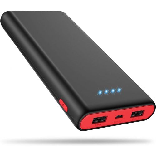  Ekrist Portable Charger Power Bank 25800mAh, Ultra-High Capacity Fast Phone Charging with Newest Intelligent Controlling IC, 2 USB Port External Cell Phone Battery Pack Compatible with iP