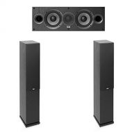 Elac Debut 2.0-3.0 System with 2 F5.2 Floorstanding Speakers, 1 C5.2 Center Speaker