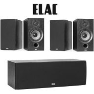 Elac (1 Pair) F6.2 Debut 2.0 Floorstanding Speaker (Each) Debut C6.2 Aramid-Fiber Center-Channel Speaker Bundle