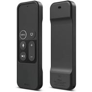 [아마존베스트]Elago elago R1 Intelli Case [Black]-[Magnet Technology][Anti-Slip][Lanyard Included][Heavy Shock Absorption] [Durable] for Apple TV Siri Remote 4K / 4th Generation