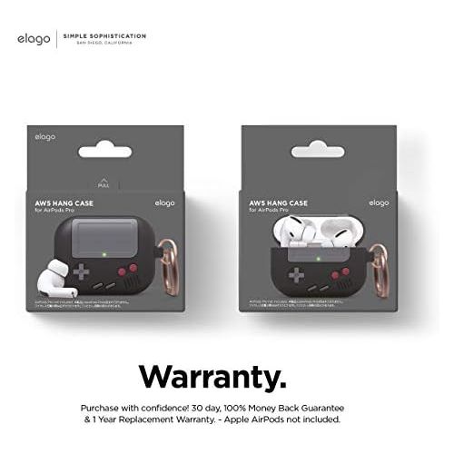  [아마존베스트]elago AW5 AirPods Pro Silicone Case Compatible with Apple AirPods Pro Charging Case  Design in the Classic Handheld Game Console