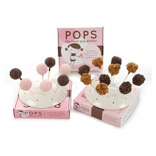  Elan McPherson Cake Pop Platter Pops the Treat Display Treats Cake Bites Preparation Stand and Presentation Platter, dinnerware set, christmas gift for home, oprah designer, must have for holiday