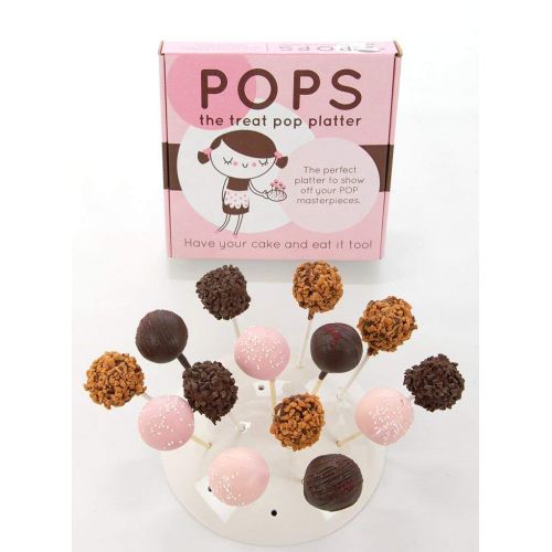  Elan McPherson Cake Pop Platter Pops the Treat Display Treats Cake Bites Preparation Stand and Presentation Platter, dinnerware set, christmas gift for home, oprah designer, must have for holiday