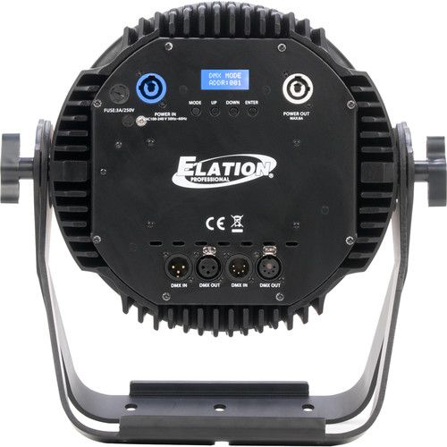  Elation Professional Sixpar 300 LED Fixture RGBWA+UV (Indoors, Black)