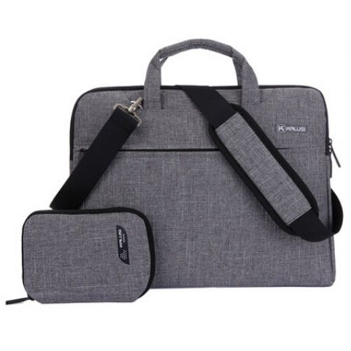  ElctronicStore Waterproof Laptop Bags For 15-Inch Laptop, Notebook Sleeve Bag Part Linen Grey Computer, Electronics