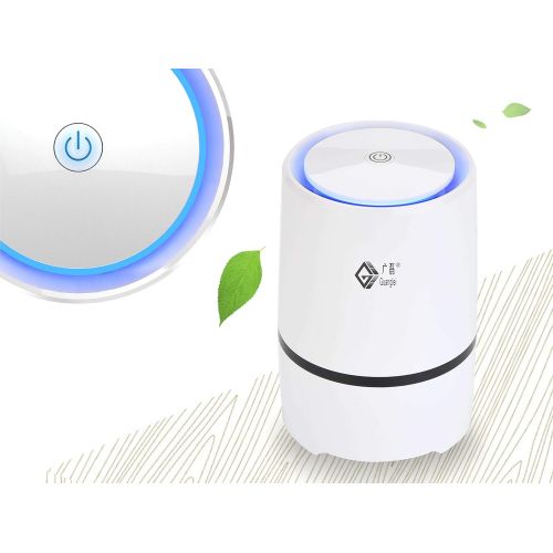  Ele ELEOPTION Air Purifier for Home and Pets Hair Smokers in Bedroom Office H12 True HEPA Filter 30db Filtration System Cleaner Air Whit Ship from US