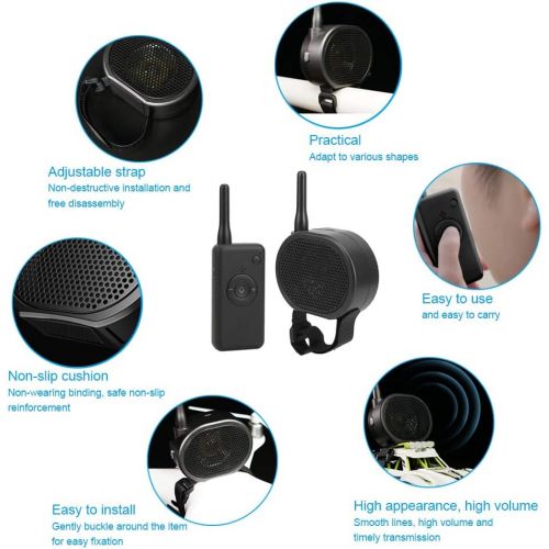  ELE ELEOPTION Drone Megaphone Portable Long-Distance Interference-Free Microphone USB Charging 2KM Control Distance for DJI Mavic Mini, Mavic Pro, FIMI X8SE 2020, Mavic 2, Phantom,