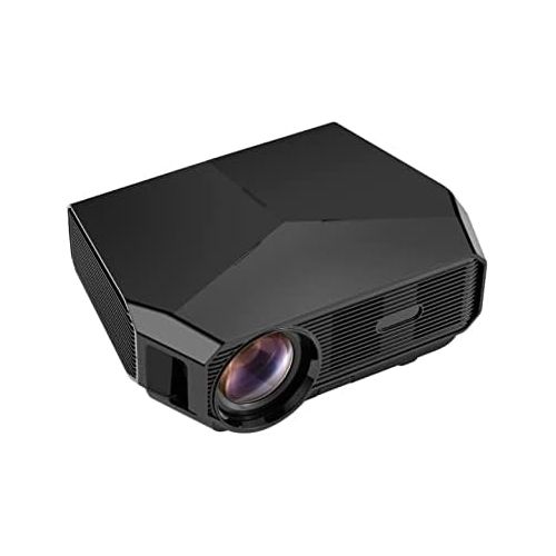  Ele ELEOPTION LED Projector 1080P, Full HD Video Movie Projector for Business PowerPoint Presentation Home Theater, Compatible with Laptop Phone Android TV AV VGA HDMI USB IR (Black)