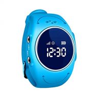 Ele ELEOPTION Kids Smart Watches GPS Tracker Waterproof Phone Watch WIFI Anti-Lost SOS with Camera Multifunctional for Kid Boys Girls Fit iPhone Android, Digital Smartwatch Sport Smart Watch Per