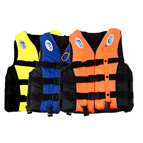  Eleanos Children and Adult Life Jacket Buoyancy Aid Universal Swimming Boating Kayaking Life Vest and Whistle