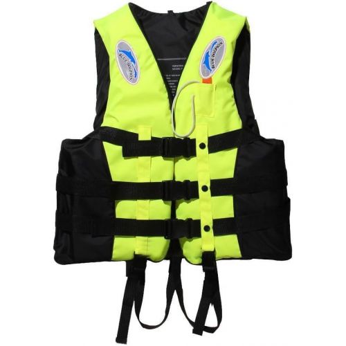  Eleanos Children and Adult Life Jacket Buoyancy Aid Universal Swimming Boating Kayaking Life Vest and Whistle