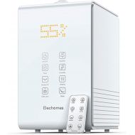 [아마존 핫딜] Elechomes SH8820 Ultrasonic Top Fill Humidifier 5.5L Vaporizer Warm and Cool Mist Humidifiers for Large Room Bedroom Babies with Remote, Humidity Monitor, 12-40 Hours, 550ml/h Max