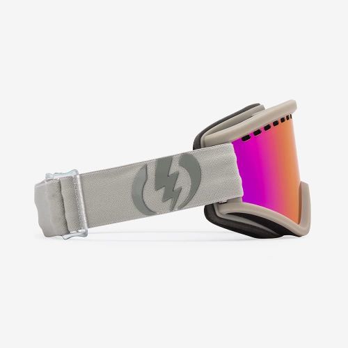  Electric - EGV, Snow Goggles, Matte Grey Frame, Purple Chrome Lens