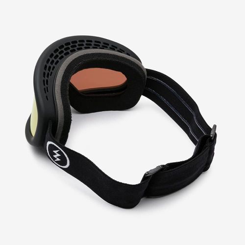  Electric - Charger, Snow Goggles, Matte Black Frame, Gold Chrome Lens