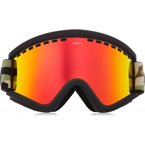  Electric Visual EGV Matte BlackBrose Silver Chrome Snow Goggle