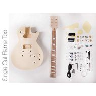 TheFretWire DIY Electric Guitar Kit Singlecut Style Build Your Own Guitar Kit
