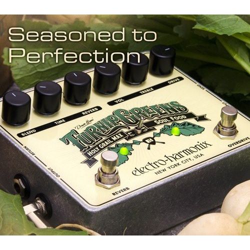  Electro-Harmonix Turnip Greens Guitar Floor Multi-Effects Pedal