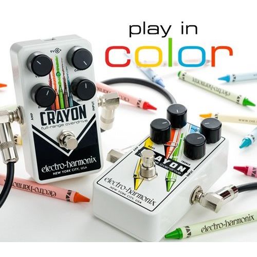  Electro-Harmonix CRAYON 69 Guitar Distortion Effects Pedal