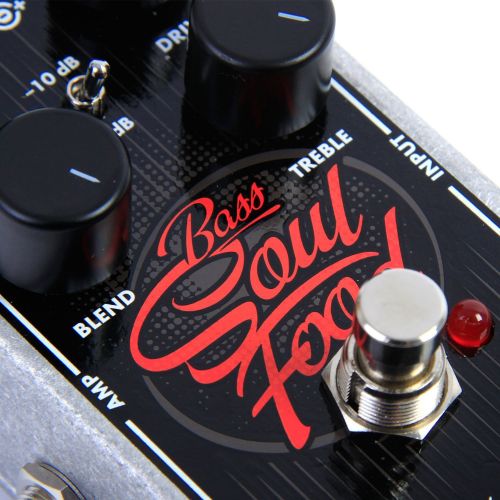  Electro-Harmonix Bass Soul Food Bass Distortion Effects Pedal