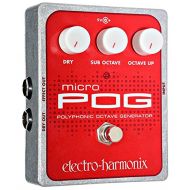 Electro-Harmonix Electro Harmonix Micro POG Polyphonic Octave Generator Guitar Effects Pedal