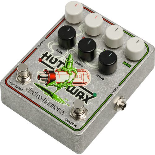  Electro-Harmonix Hot Wax Dual Overdrive Pedal for Electric Guitars