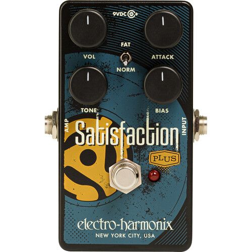  Electro-Harmonix Satisfaction Plus Fuzz-Tone Pedal