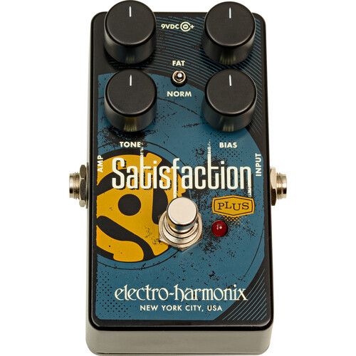  Electro-Harmonix Satisfaction Plus Fuzz-Tone Pedal