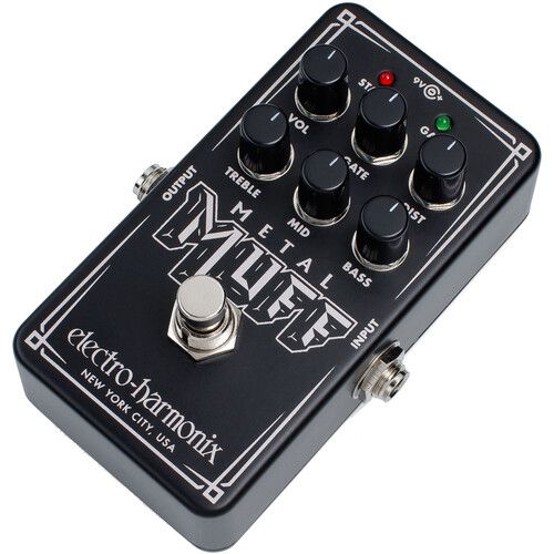  Electro-Harmonix Nano Metal Muff Distortion Pedal with Built-In Gate