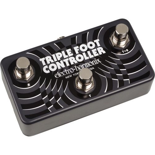  Electro-Harmonix Triple Foot Controller for Compatible Pedals
