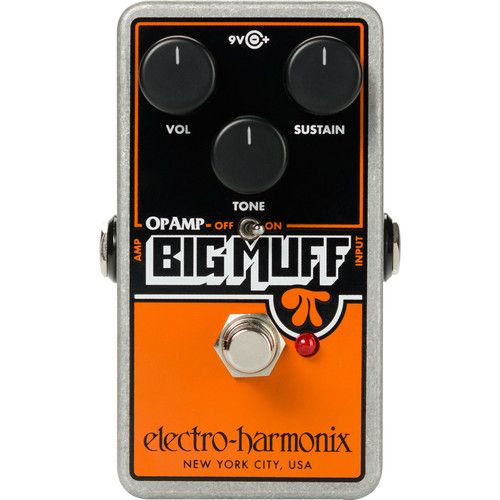 Electro-Harmonix OP Amp Big Muff Pi Distortion/Sustainer Pedal