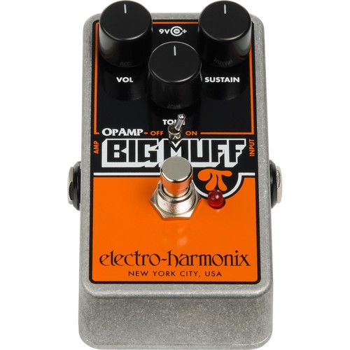  Electro-Harmonix OP Amp Big Muff Pi Distortion/Sustainer Pedal