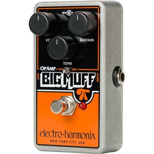  Electro-Harmonix OP Amp Big Muff Pi Distortion/Sustainer Pedal