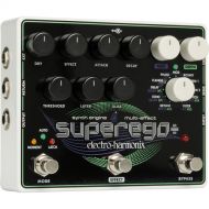 Electro-Harmonix Superego+ Freeze, Synth Engine & Multi-Effects Pedal with Power Supply