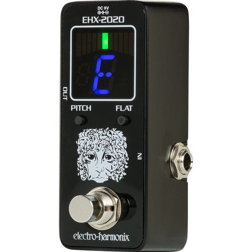  Electro-Harmonix EHX-2020 Chromatic Tuner Pedal for Guitars and Basses