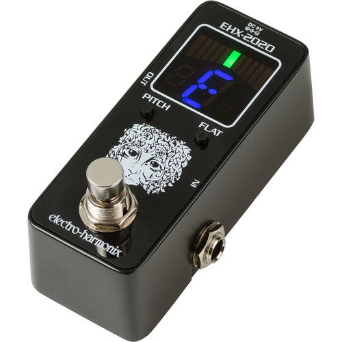 Electro-Harmonix EHX-2020 Chromatic Tuner Pedal for Guitars and Basses